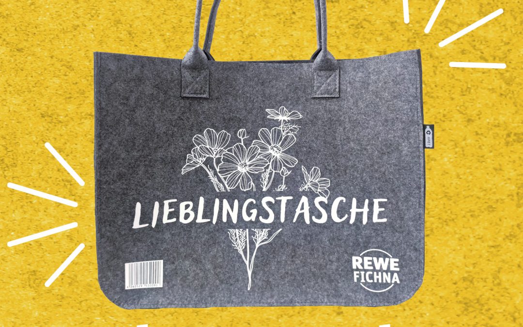 Kiwi Media GmbH individuell bedruckte Einkaufstasche Filztasche